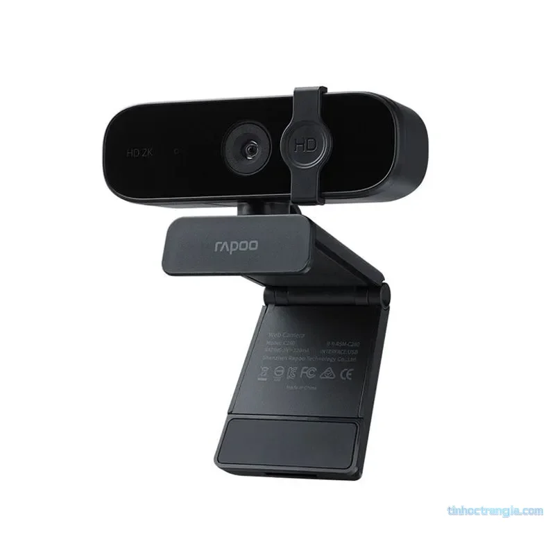 Webcam 2K Rapoo C280 Cho Học Tập Và Họp Trực Tuyến