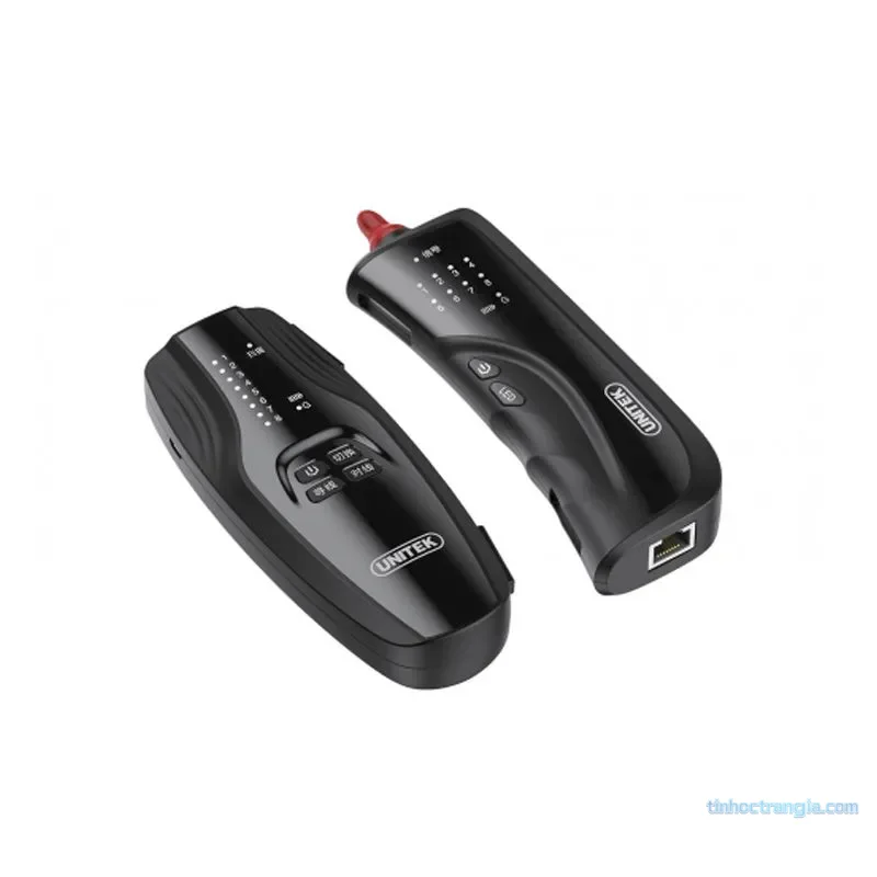 Hộp test mạng Unitek OT60BK chính hãng (Test PoE, Âm Tường)